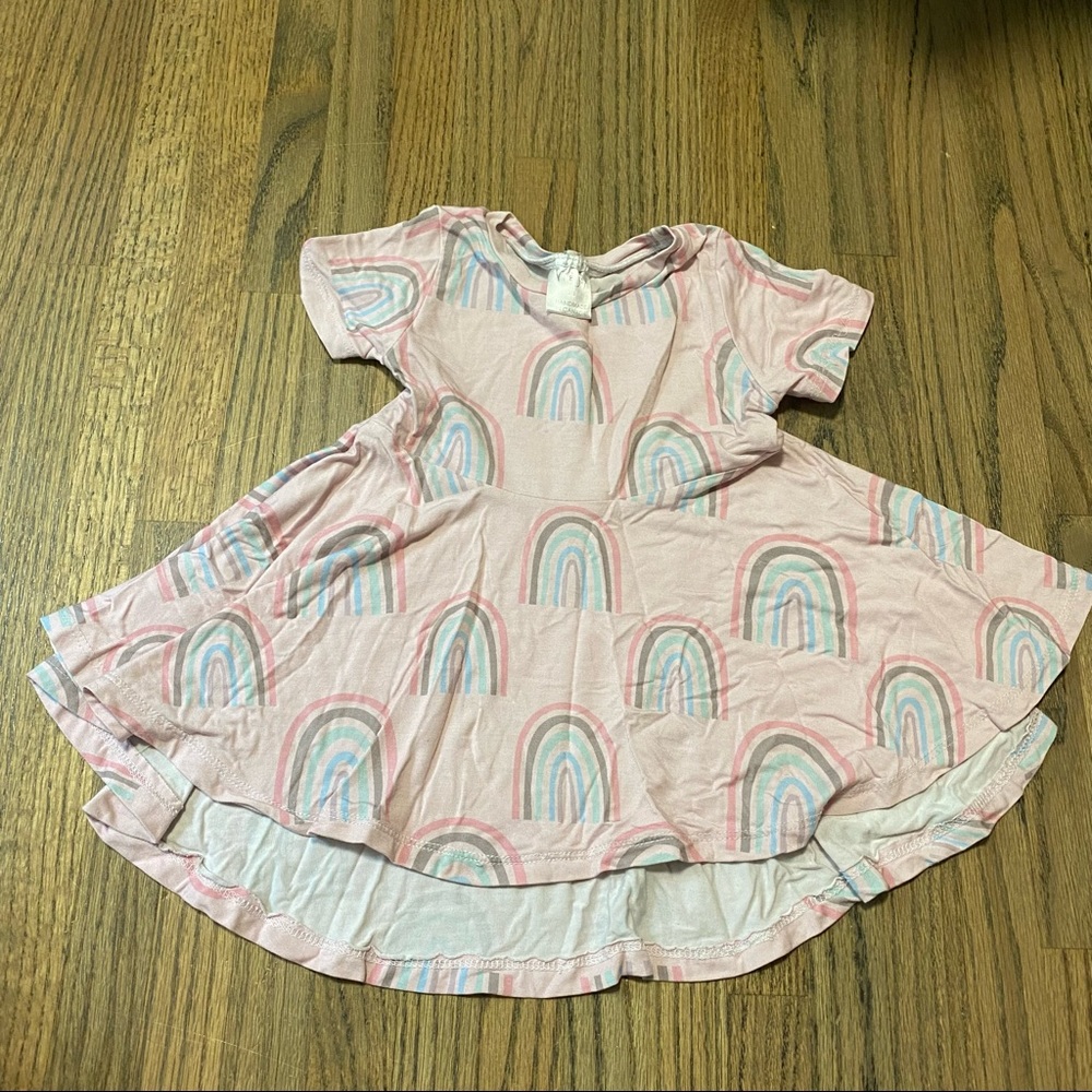High-Lo Vi&Jax Rainbow Dress Size 2/3